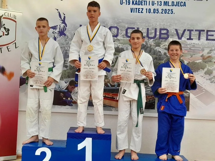 dzudo-1-jpg Istorijski uspjeh Džudo kluba Gacko u Vitezu – četiri takmičara na Balkanskom prvenstvu