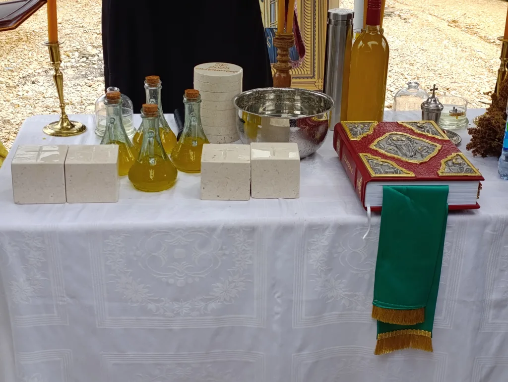 1756642396641-1024x771-jpg Кокорина: освештани темељи Храма Светог Василија Острошког