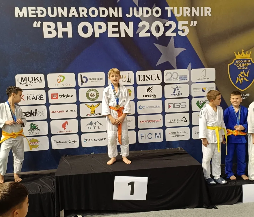 Vaki-jpg Džudo klub “Gacko” ostvario vrhunski rezultat u Sarajevu – treći u ukupnom plasmanu
